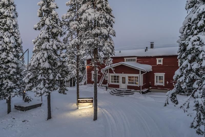 Wilderness Hotel Papin Talo Ruka Exteriér fotografie